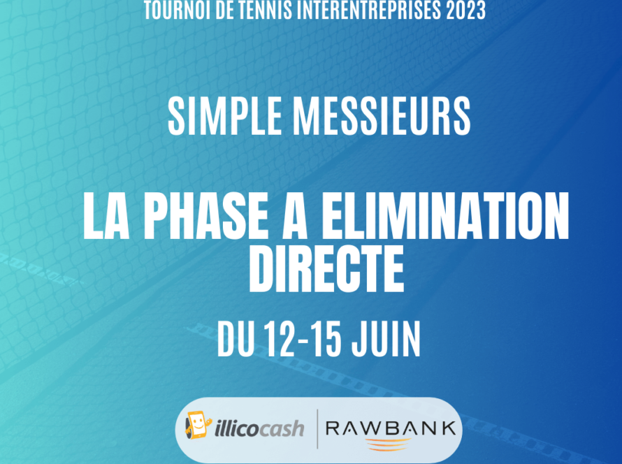 elimination directe simple messieurs (1)