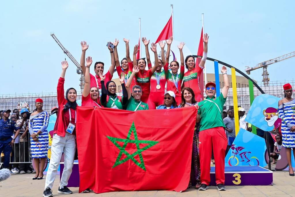 Maroc podium